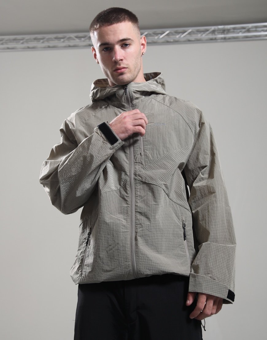 Elliker Arkle Zip Ripstop Jacket Stone