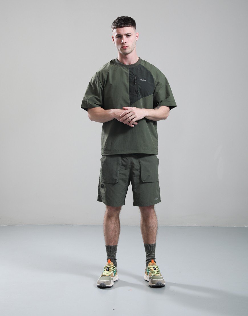 Elliker Kex Tech T-Shirt Khaki