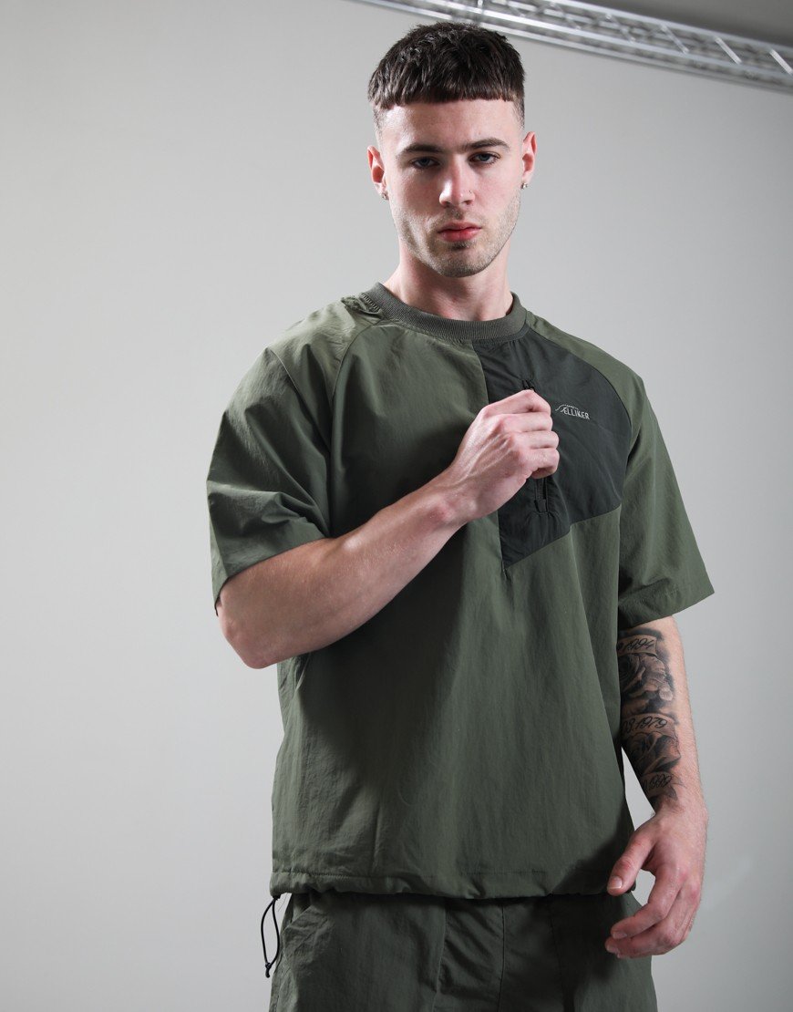 Elliker Kex Tech T-Shirt Khaki