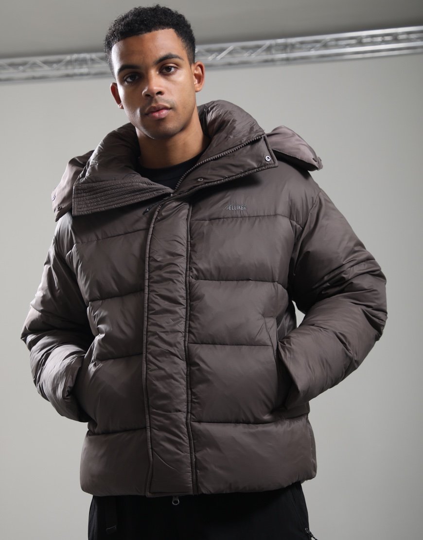 Elliker Kinsdon Insulated Puffer Jacket Taupe