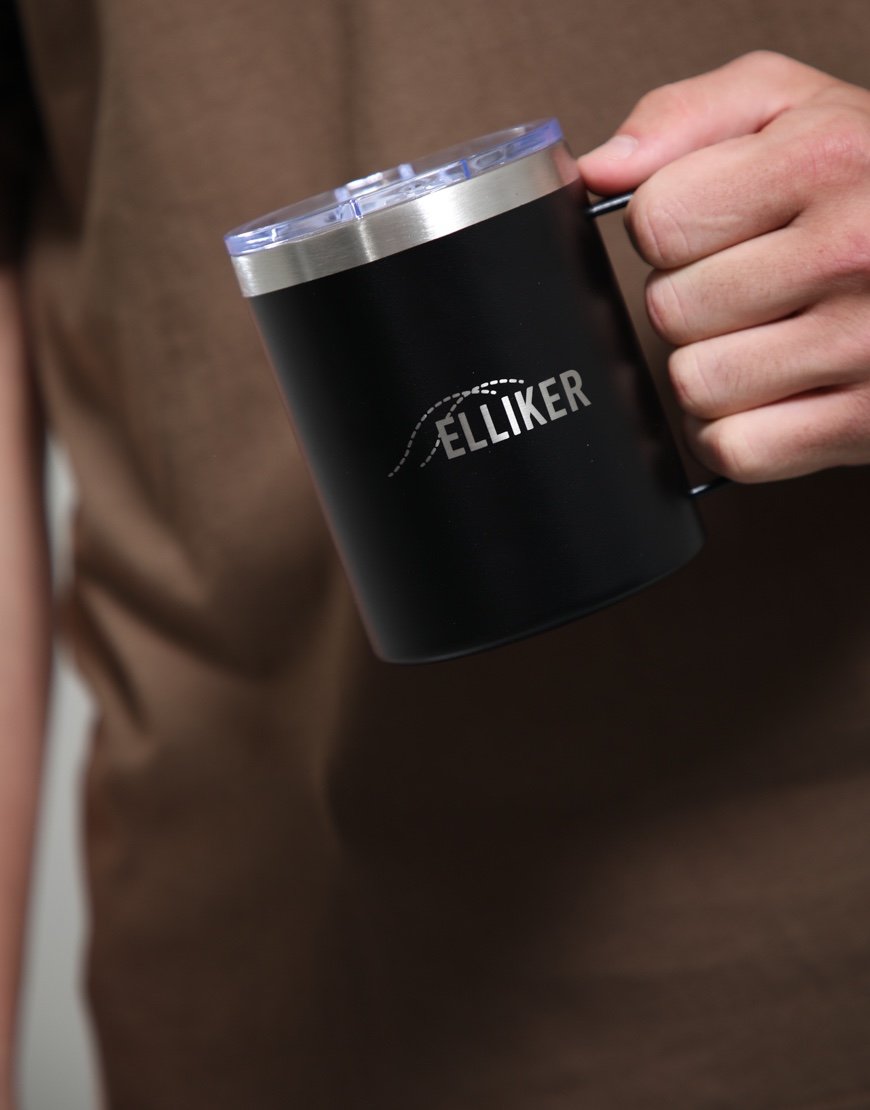 Elliker Malton Vacuum Camp Mug Black