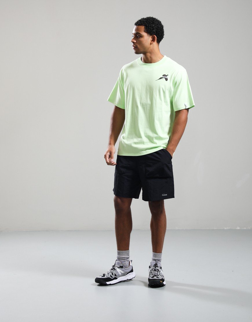Elliker Rill Bird Print T-Shirt Lime