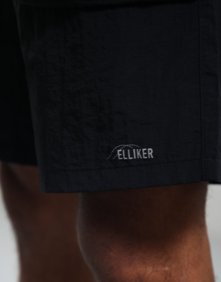 Elliker Sayer Tech Shorts Black