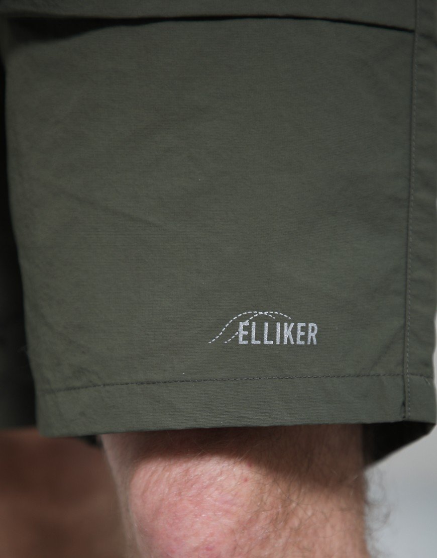 Elliker Sayer Tech Shorts Khaki