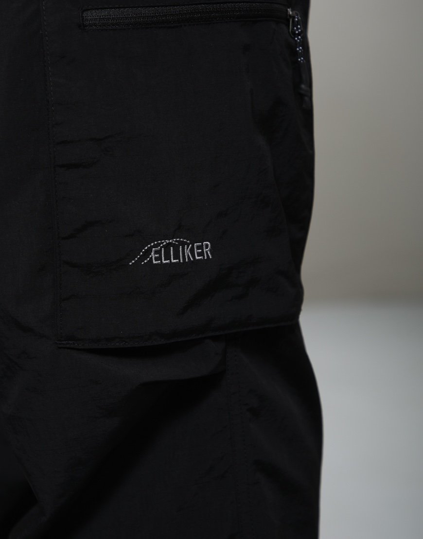 Elliker Thwaite Long Sleeve Overshirt Black