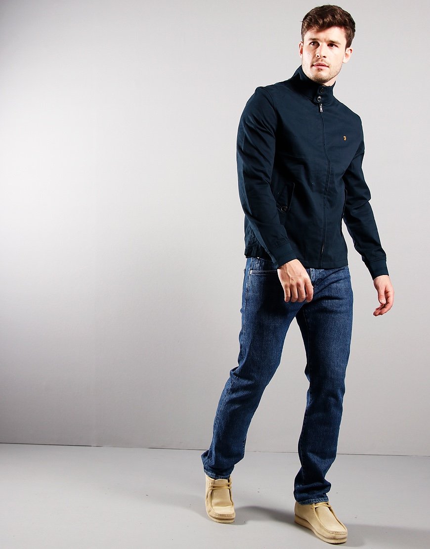 Farah harrington jacket navy Clearance