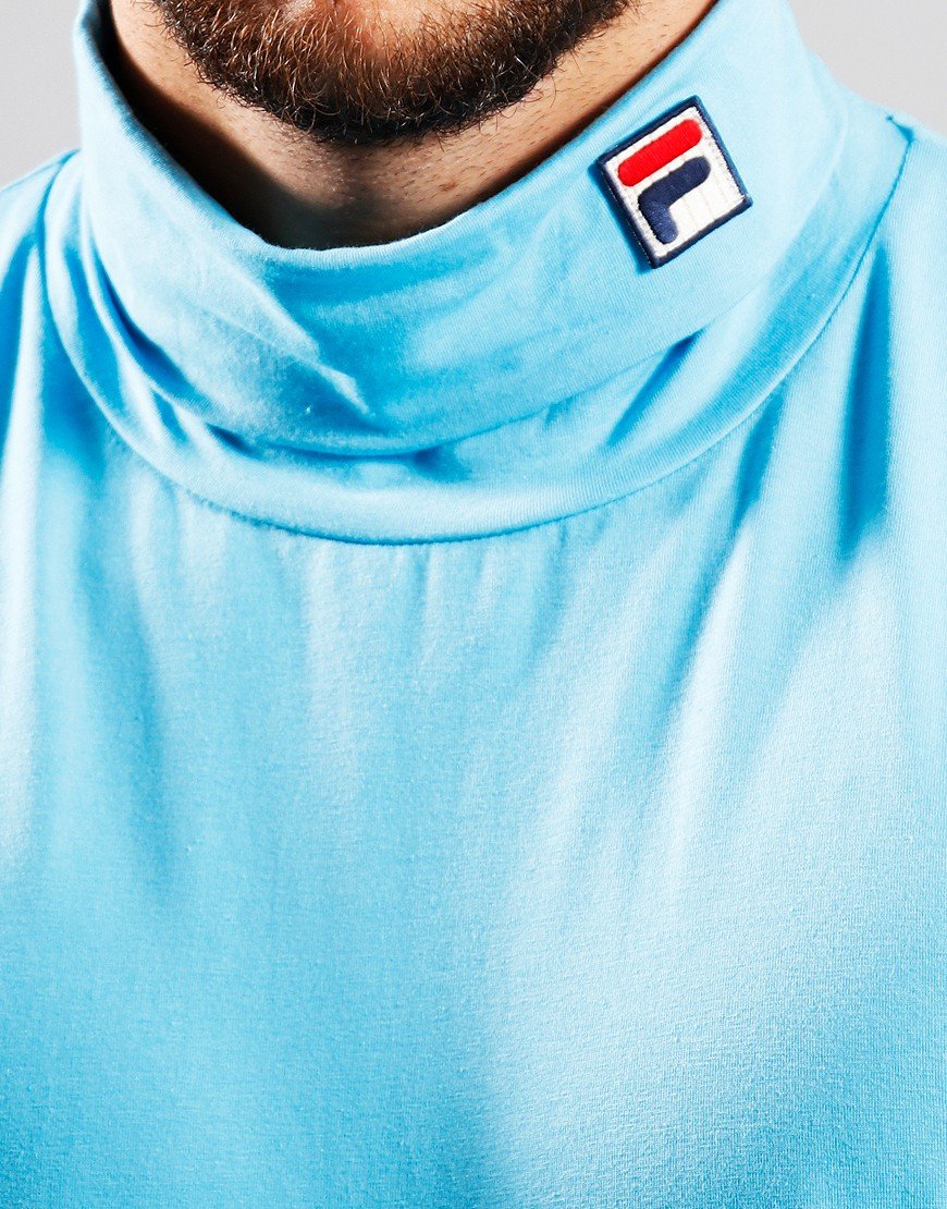 FILA Vintage 19th Roll Neck Sweat Aquarius
