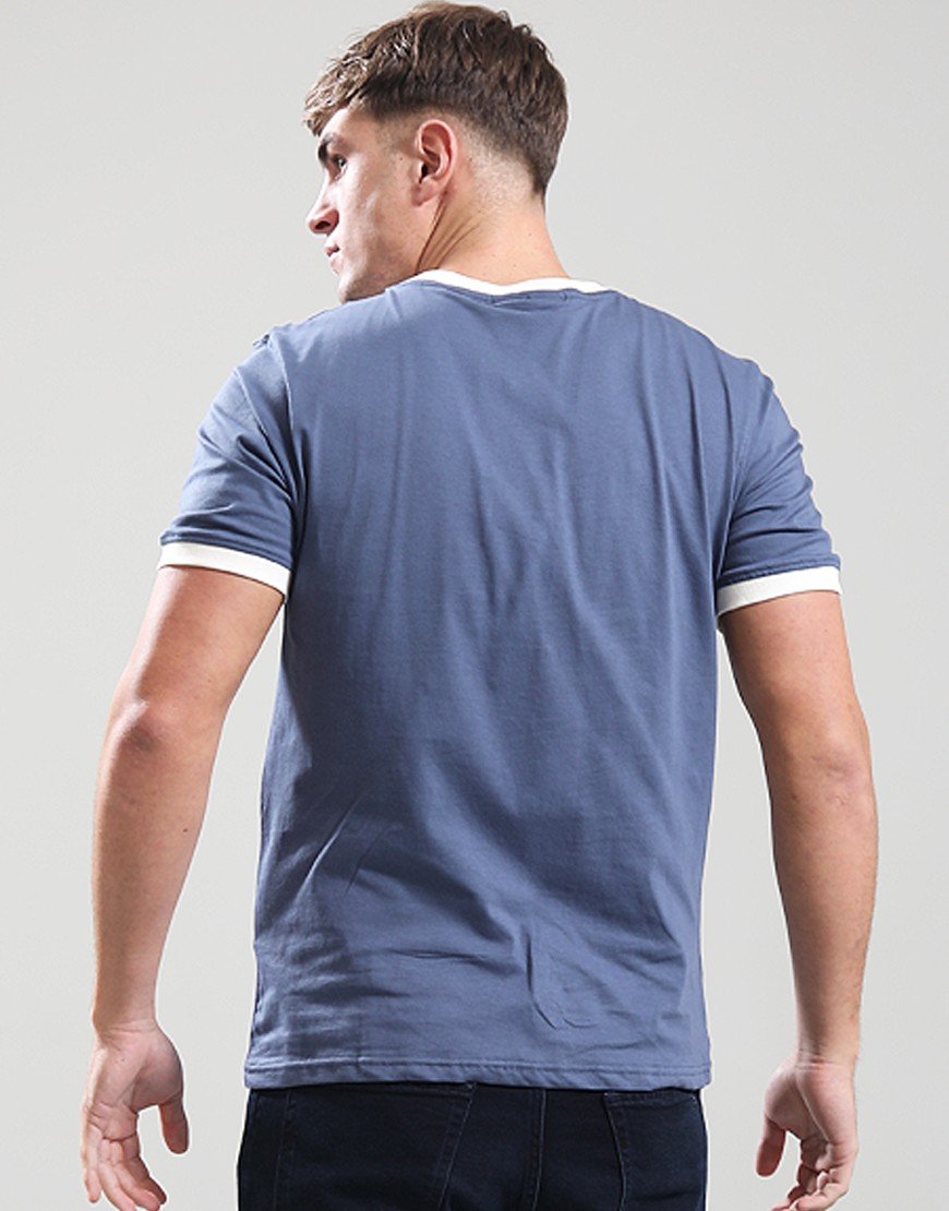 Fila Vintage Marconi T-Shirt Indigo/Gardenia