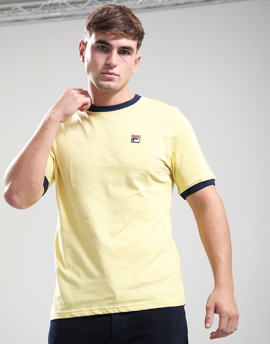 Fila Vintage Marconi T-Shirt Raffia/Navy