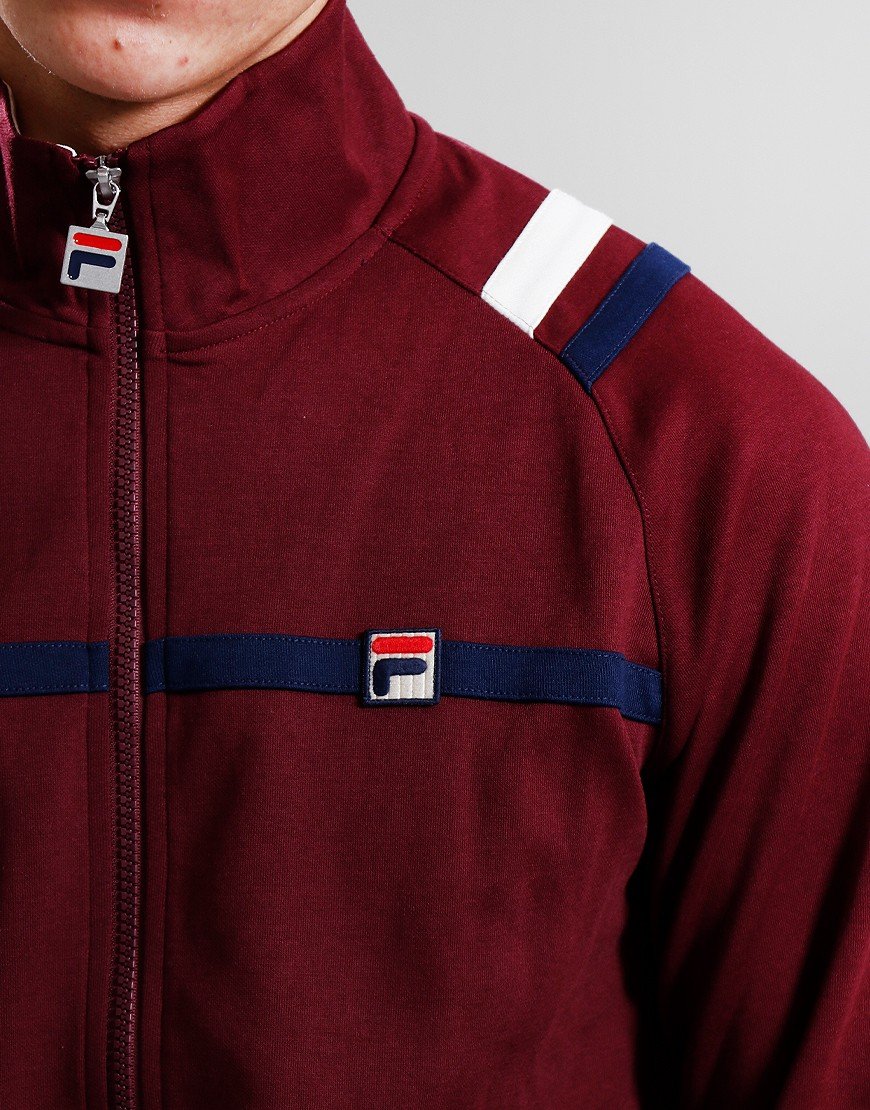 Fila Vintage MKII Tracktop Wine/Navy/Gardenia