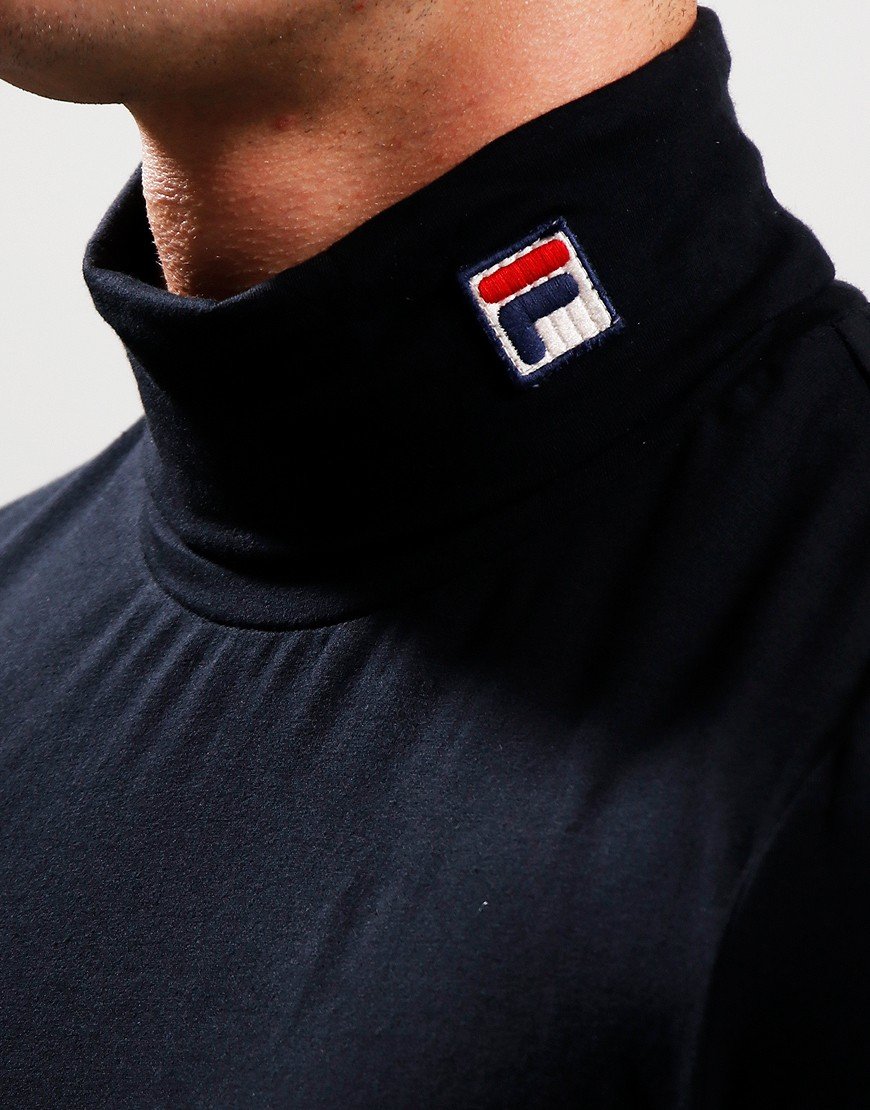 FILA Vintage 19th Roll Neck Black