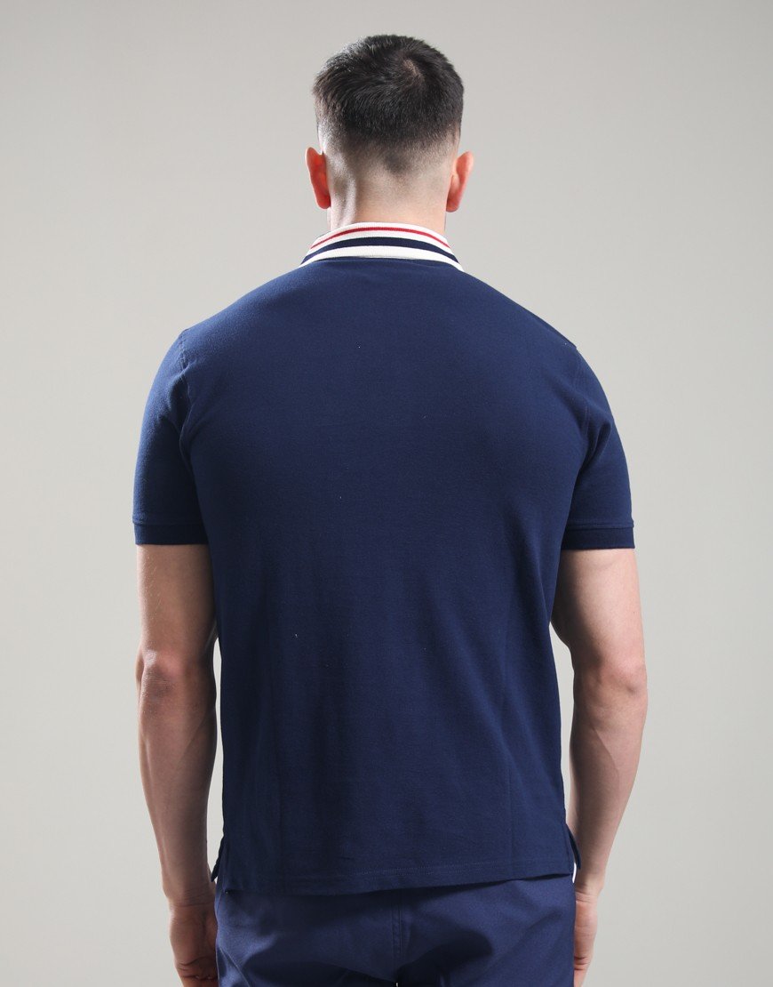 FILA Vintage Achille Polo Shirt Fila Navy