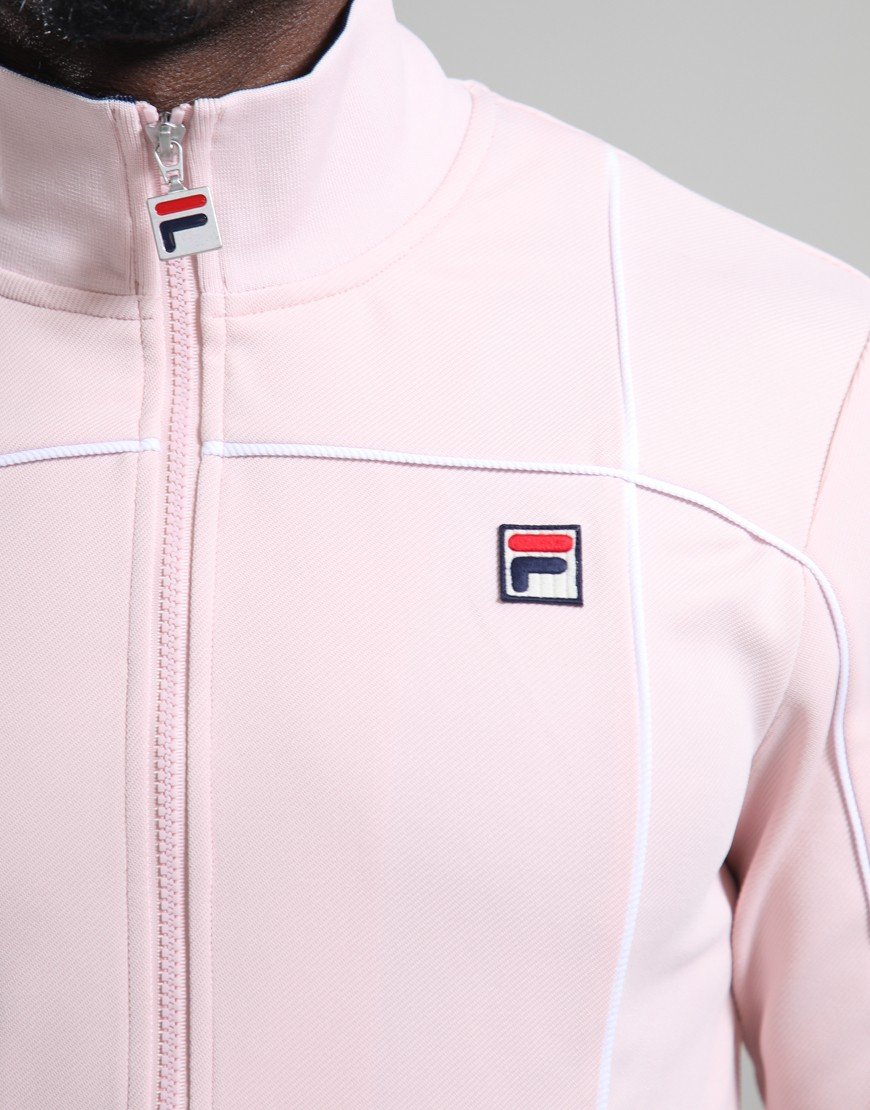 Fila Vintage Armando Track Top Pale Lilac/White