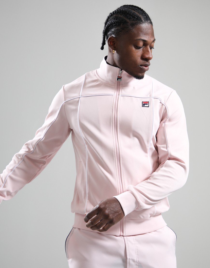 Fila Vintage Armando Track Top Pale Lilac/White