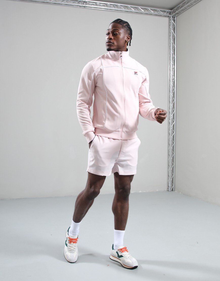 Fila Vintage Armando Track Top Pale Lilac/White