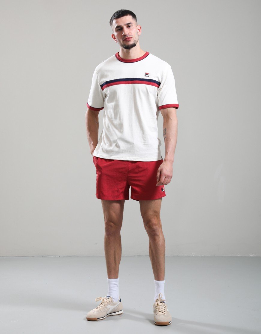 FILA Vintage Artoni Swim Shorts Garnet
