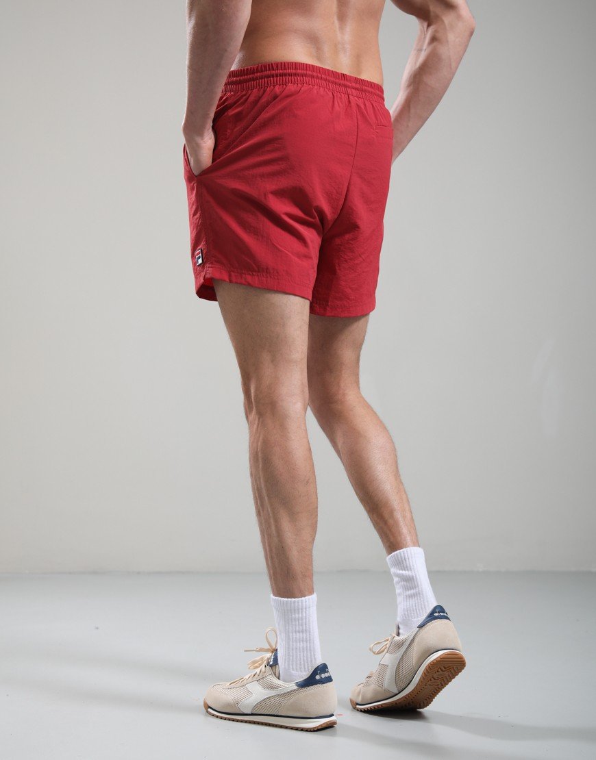 FILA Vintage Artoni Swim Shorts Garnet