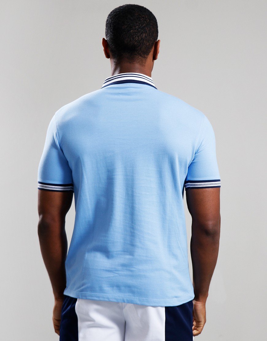 FILA Vintage Faraz Polo Shirt Blue/Navy/White