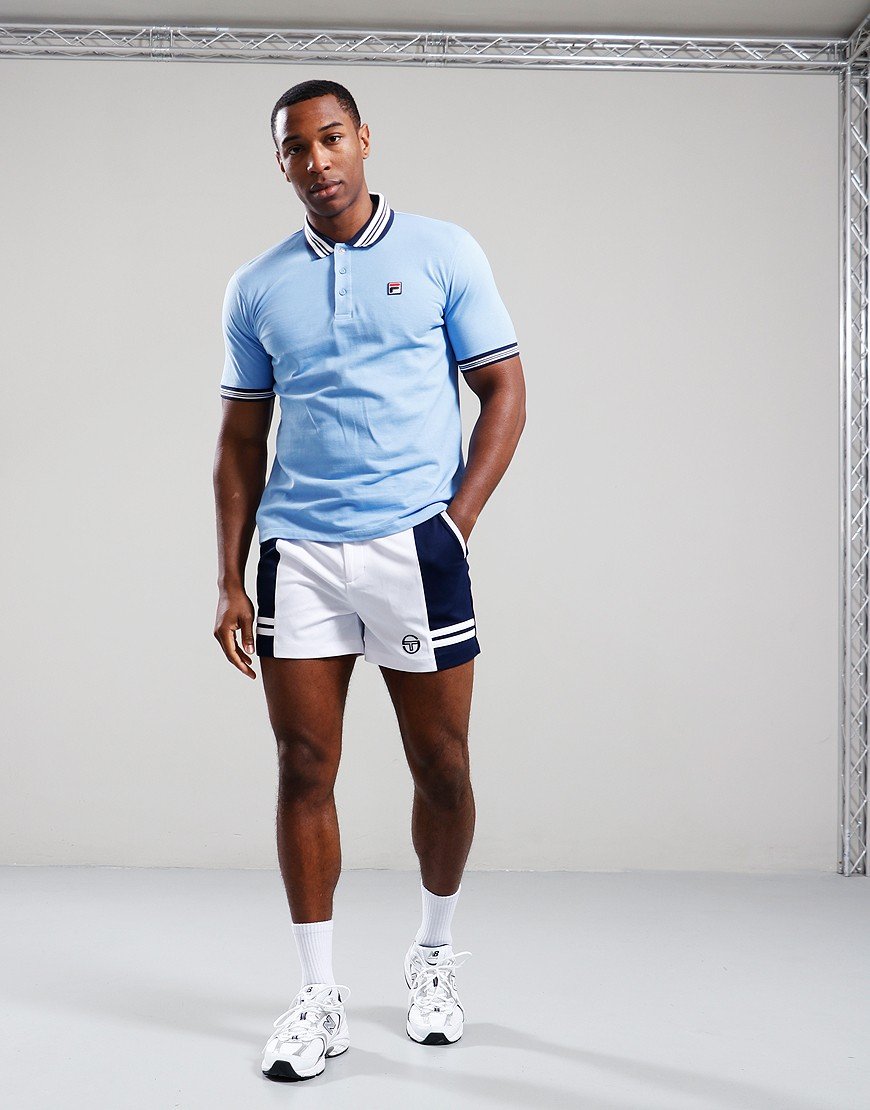 FILA Vintage Faraz Polo Shirt Blue/Navy/White