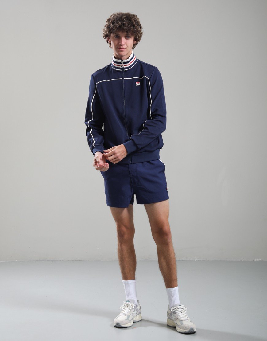 Fila Vintage Federico Track Jacket Fila Navy