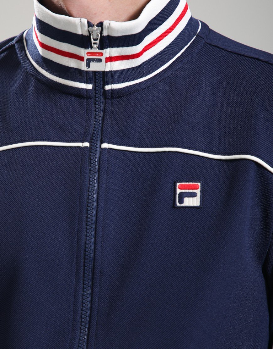 Fila Vintage Federico Track Jacket Fila Navy