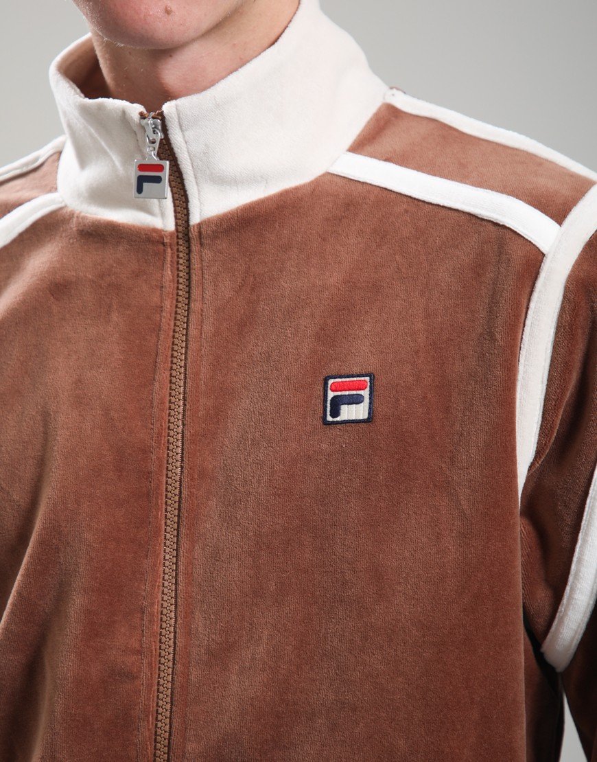 Fila Vintage Gabriele Track Top Cappucino/Gardenia White