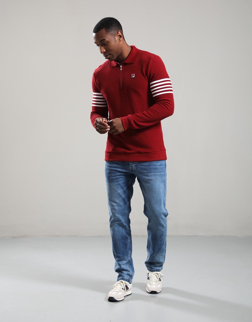 Fila Vintage Luis Sundried Tomato/White