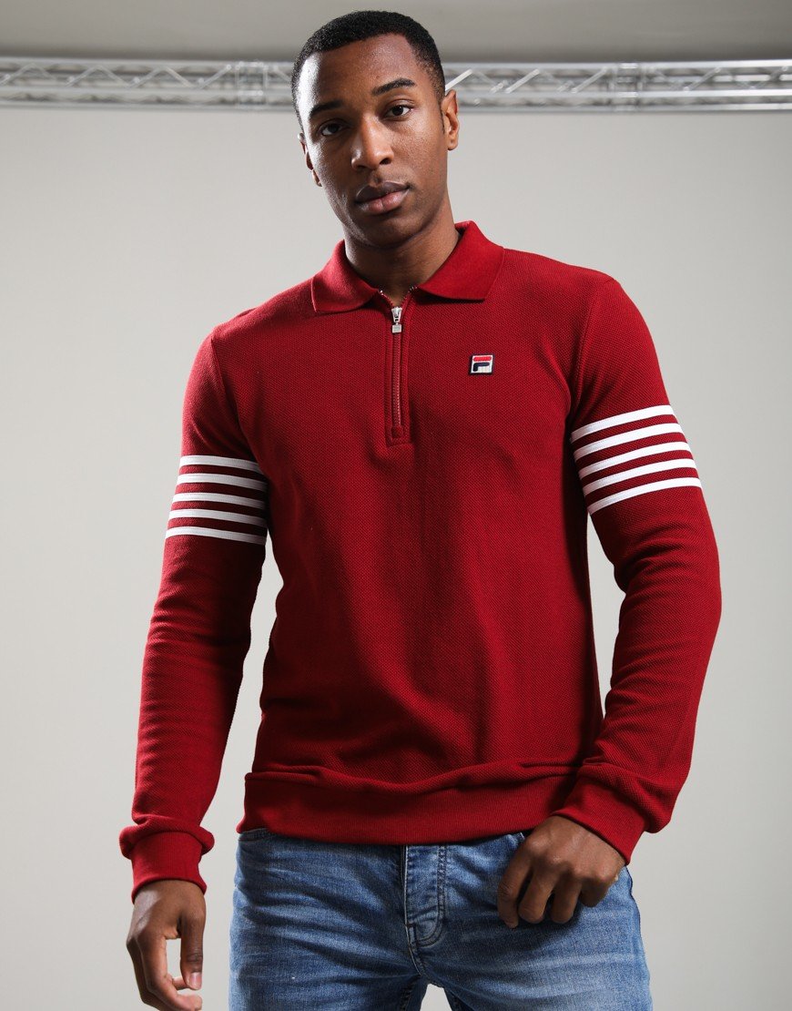 Fila Vintage Luis Sundried Tomato/White