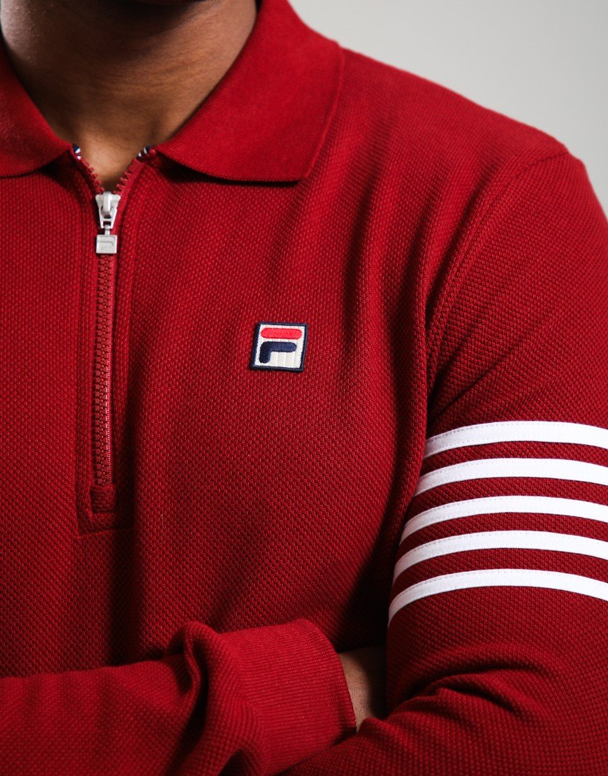 Fila Vintage Luis Sundried Tomato/White