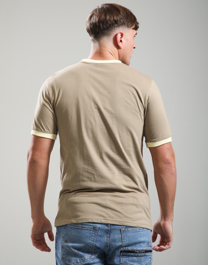 FILA Vintage Marconi T-Shirt Chinchilla/Double Cream