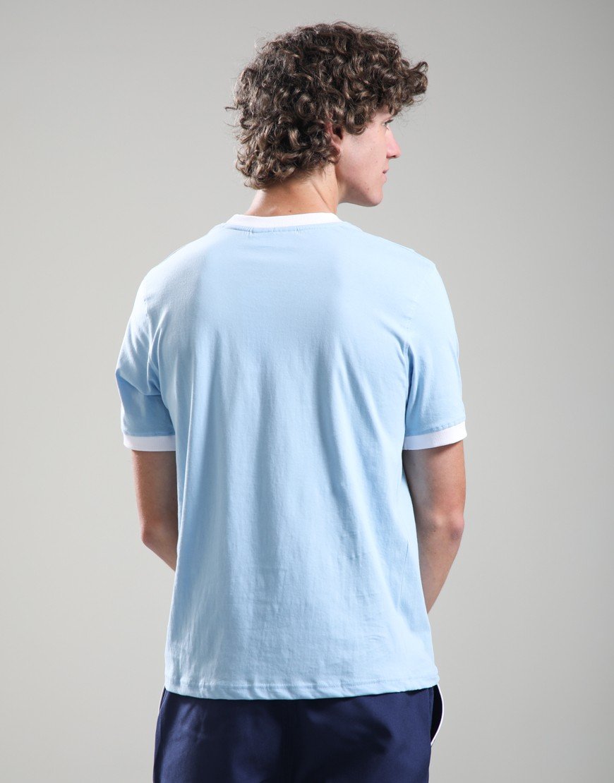 Fila Vintage Marconi T-Shirt Frozen Fjord/White