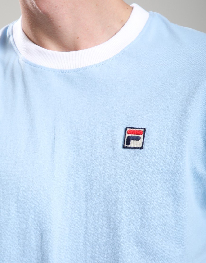 Fila Vintage Marconi T-Shirt Frozen Fjord/White