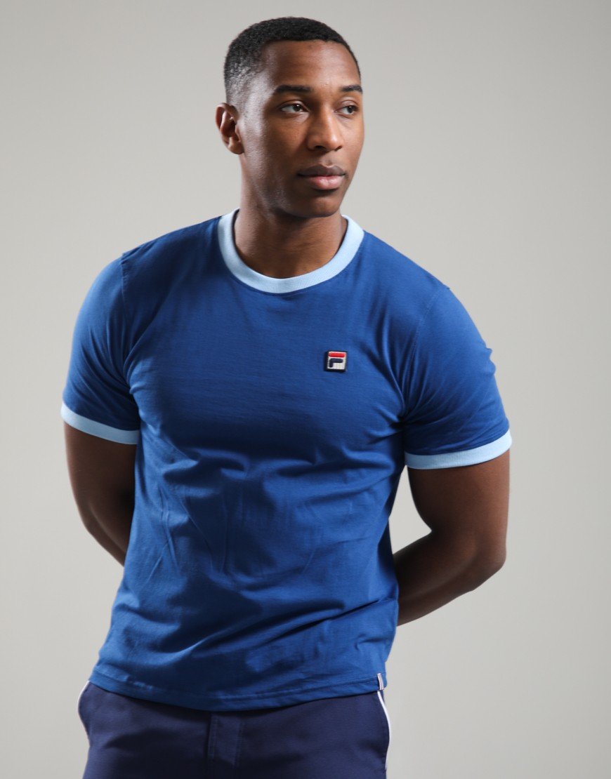 FILA Vintage Marconi T-Shirt Limoges/Frozen Fjord