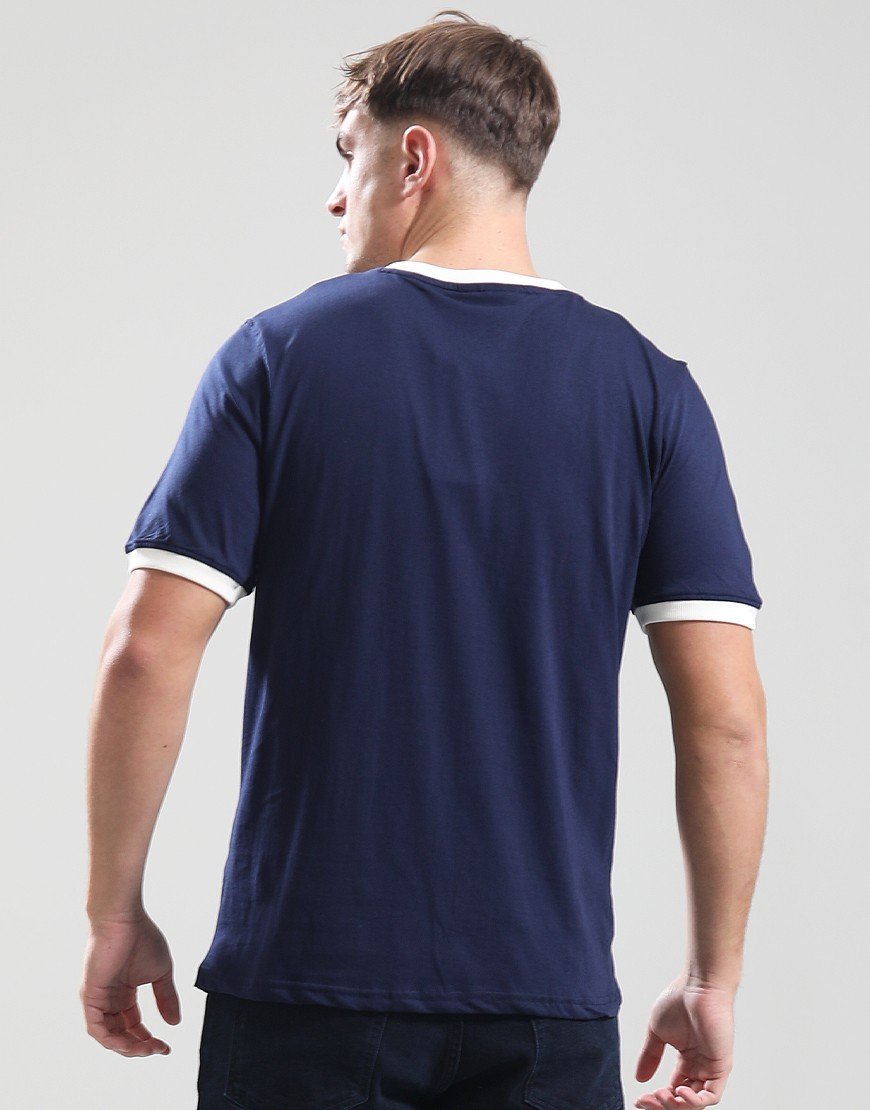 Fila Vintage Marconi T-Shirt Navy/Gardenia