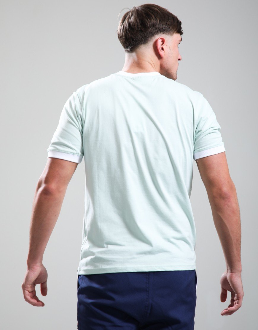 FILA Vintage Marconi T-Shirt Surf Spray/White