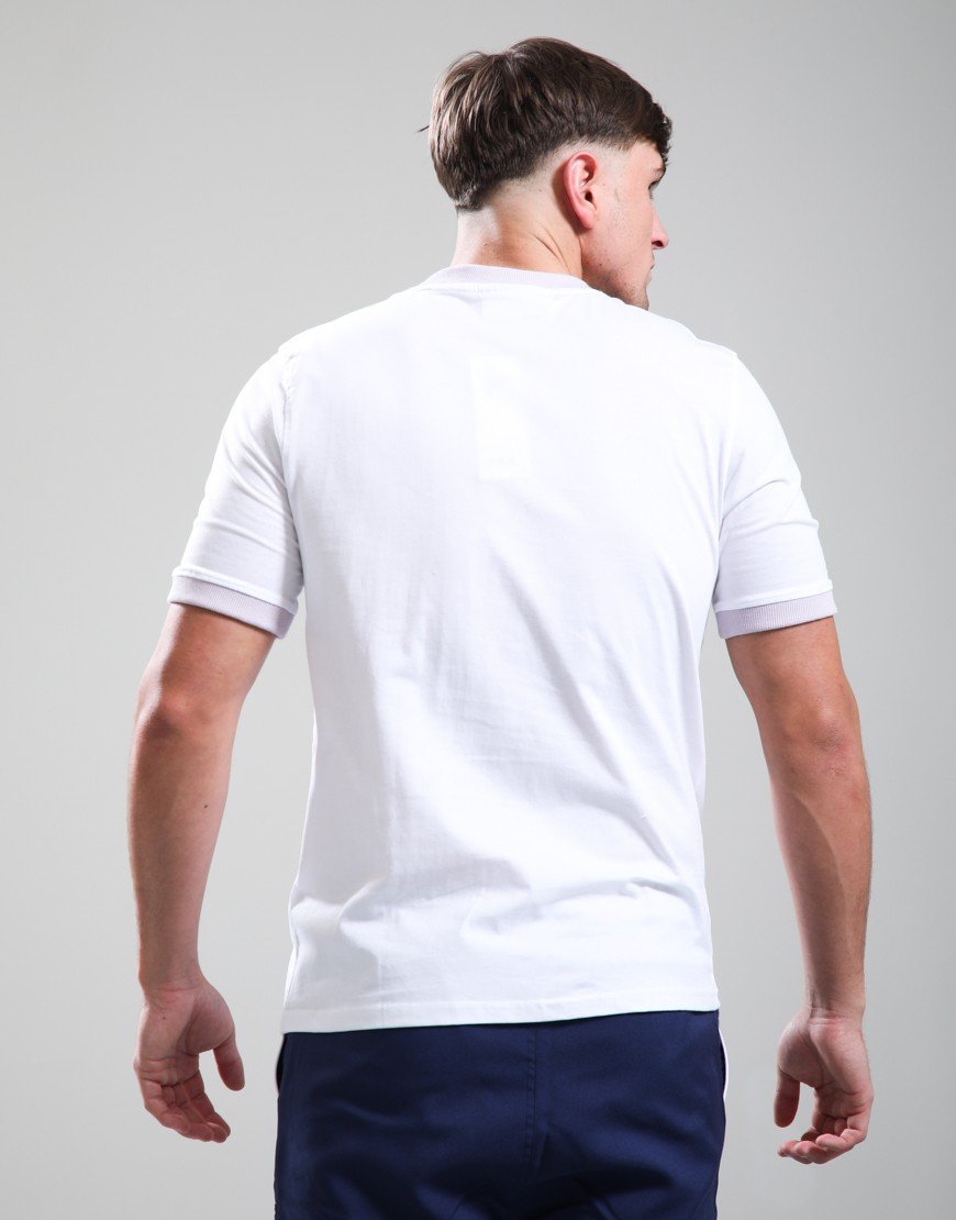 FILA Vintage Marconi T-Shirt White/Misty Lilac