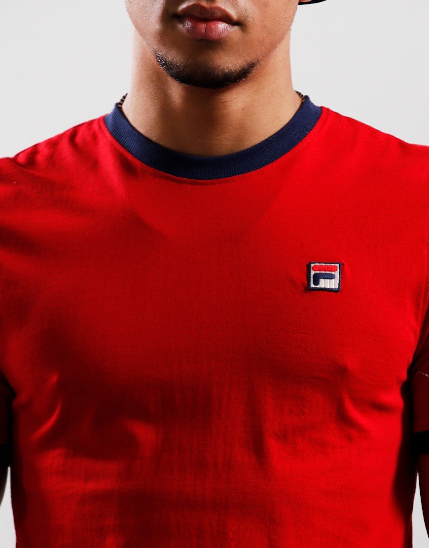 Fila Vintage Marconi T-shirt Red/Navy