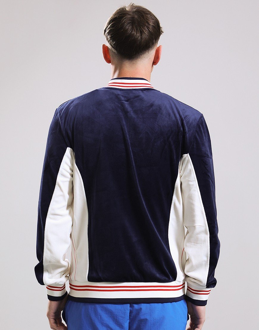 FILA Vintage Miguel Track Top Navy/Gardenia/Red