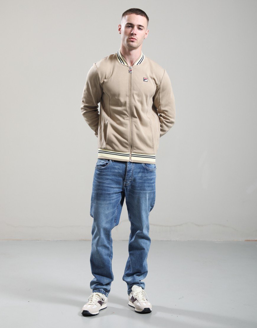 Fila Vintage Settanta Track Jacket Chinchilla/Double Cream/Fila Navy