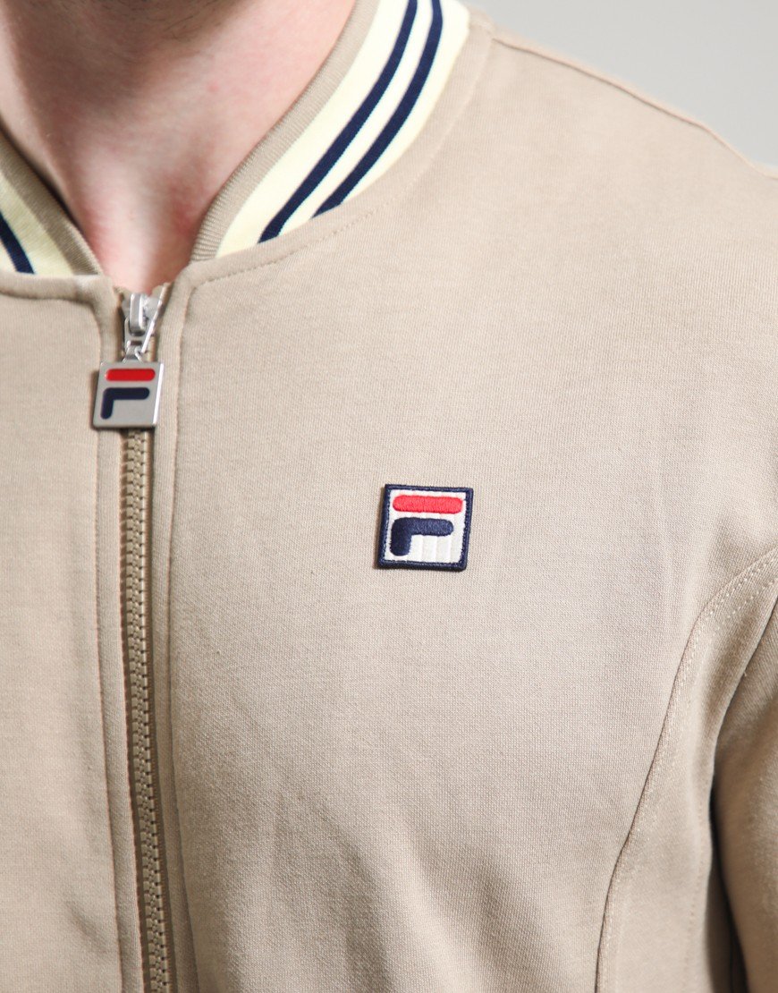 Fila Vintage Settanta Track Jacket Chinchilla/Double Cream/Fila Navy