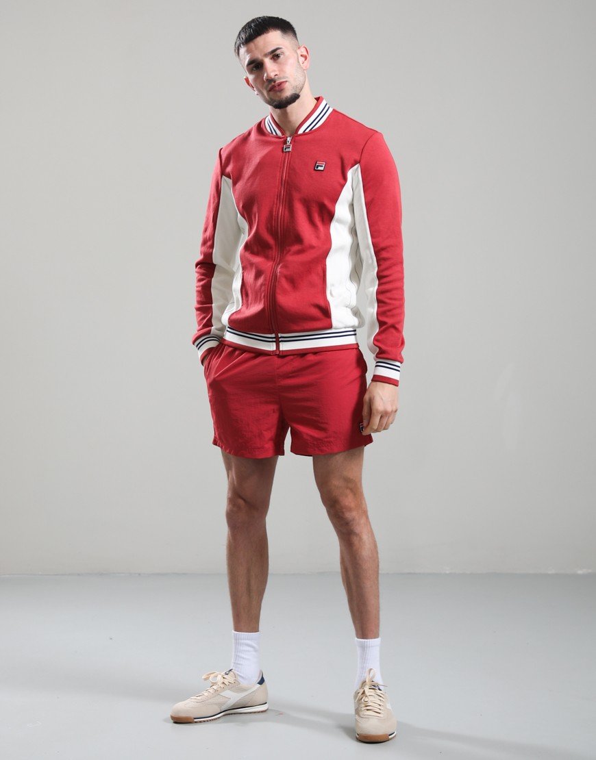 FILA Vintage Settanta Track Jacket Garnet/Gardenia/Fila Navy