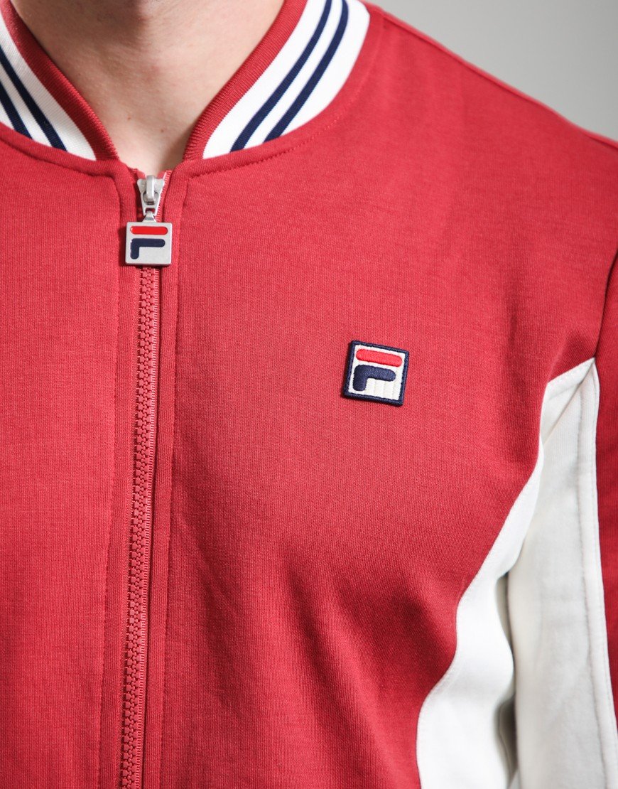FILA Vintage Settanta Track Jacket Garnet/Gardenia/Fila Navy
