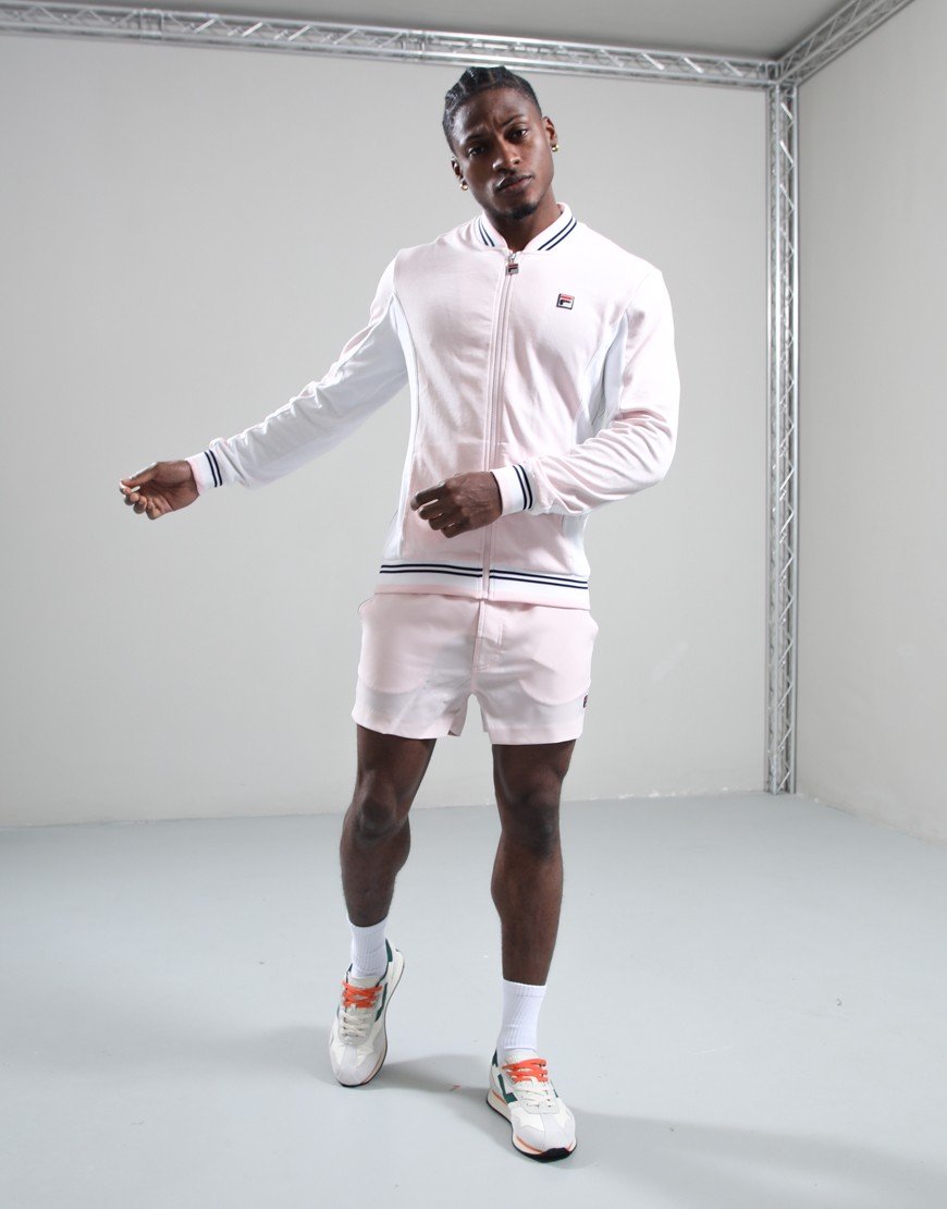 Fila Vintage Settanta Track Jacket Pale Lilac/White/Fila Navy