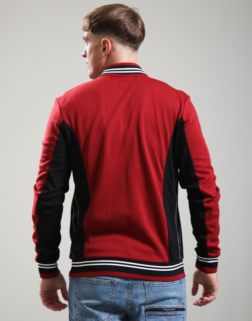 FILA Vintage Settanta Track Top Sundried Tomato/Black/White