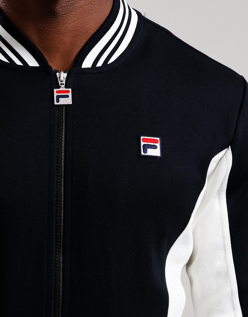 FILA Vintage Settanta Track Top Black/Gardenia