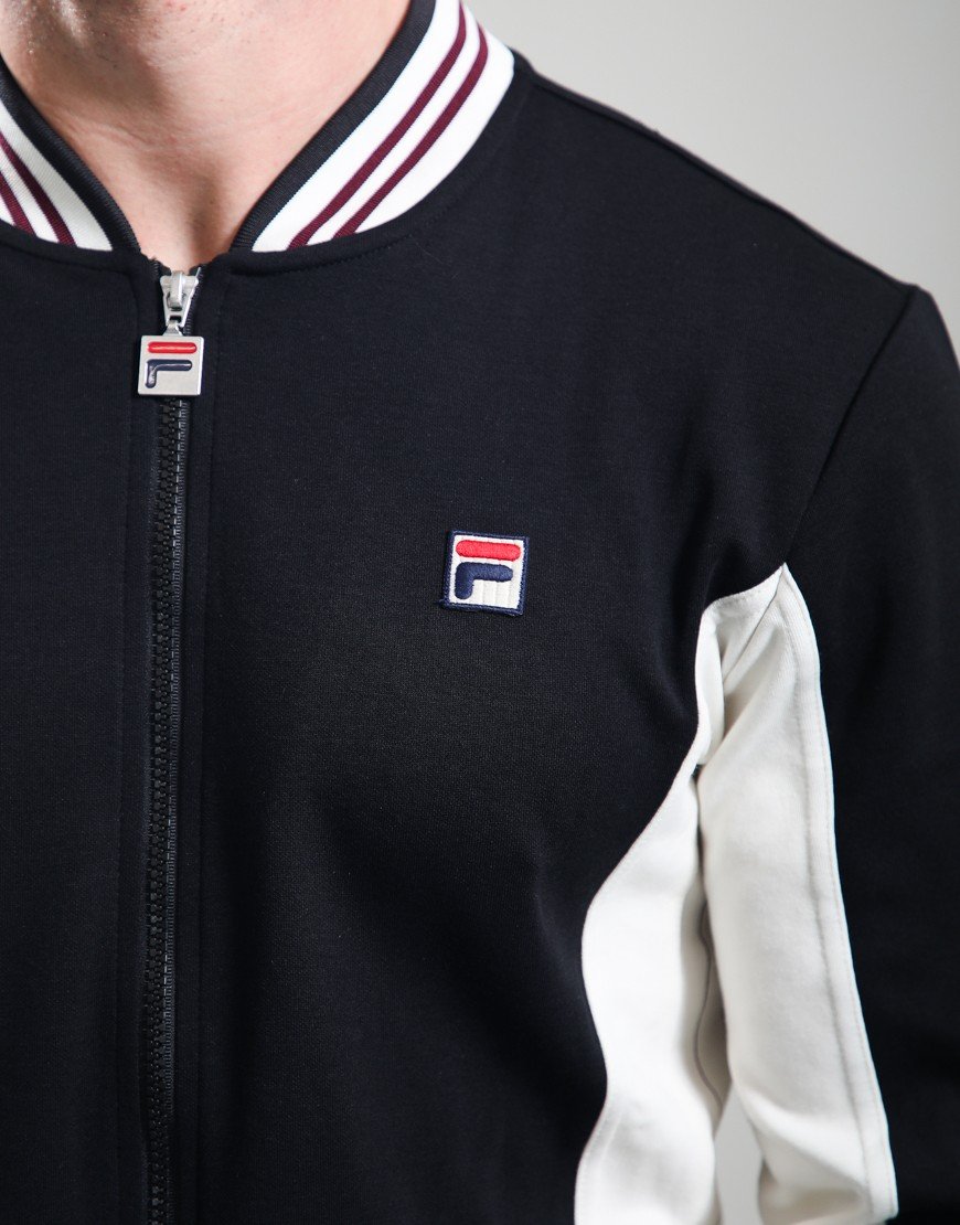 FILA Vintage Settanta Track Top Black/Gardenia/Fig/Charcoal