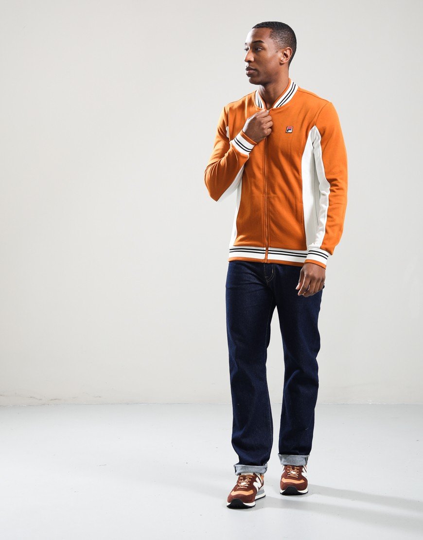 FILA Vintage Settanta Track Top Pumpkin Spice