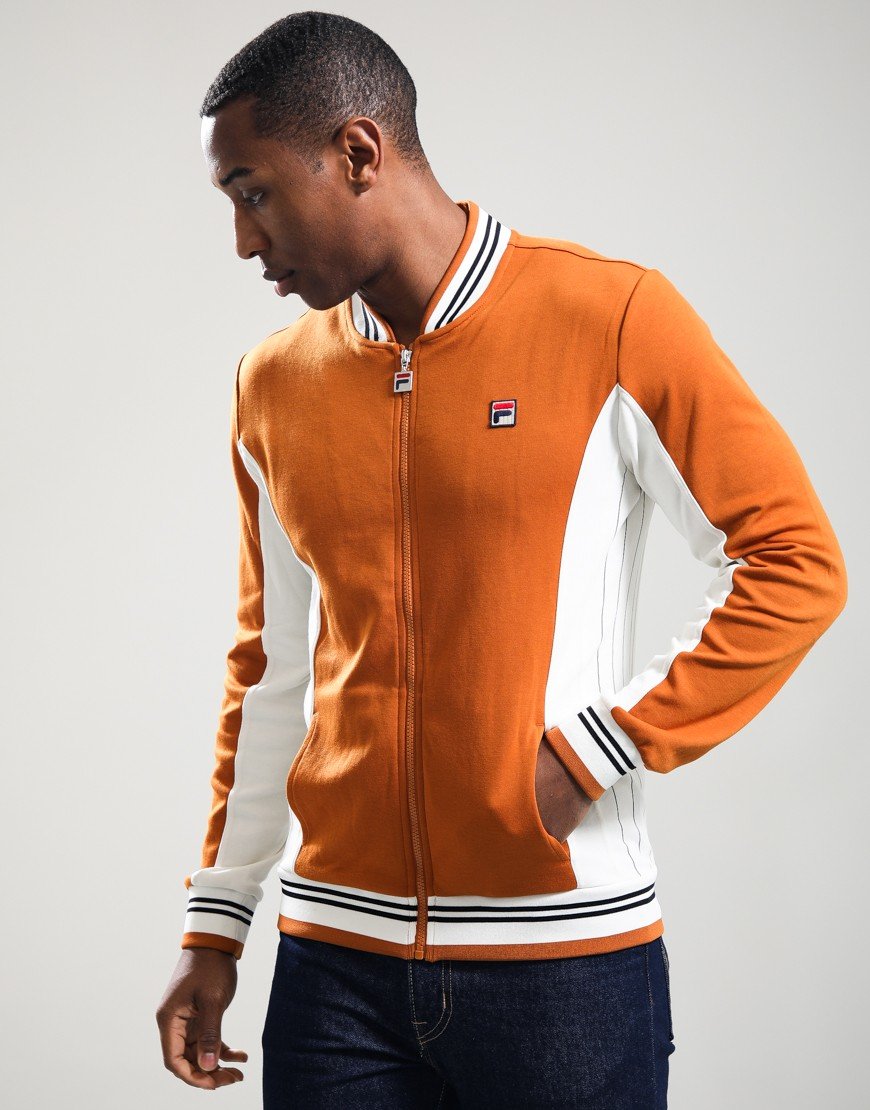 FILA Vintage Settanta Track Top Pumpkin Spice