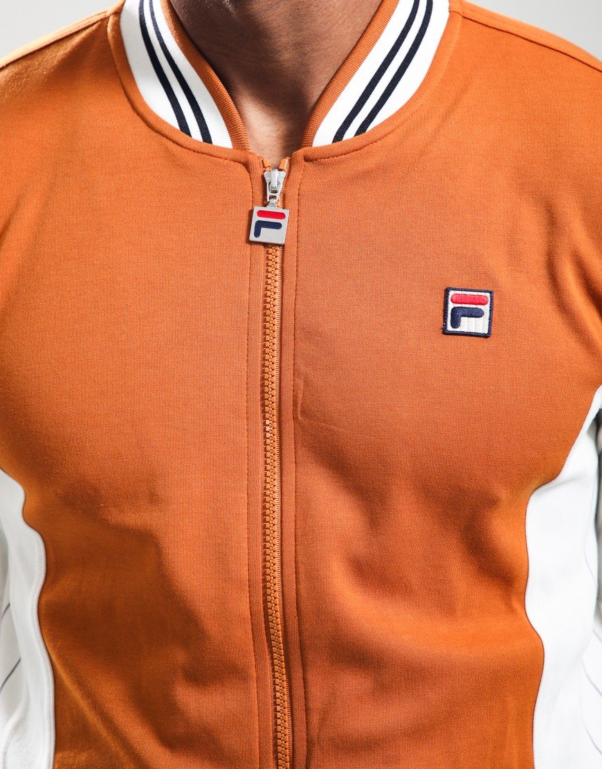 FILA Vintage Settanta Track Top Pumpkin Spice