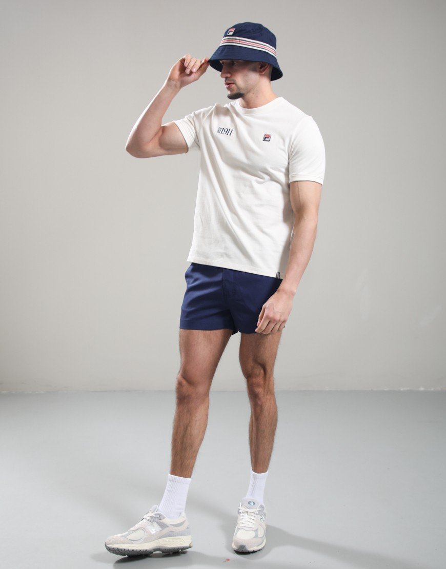 FILA Vintage Silvio T-Shirt Gardenia